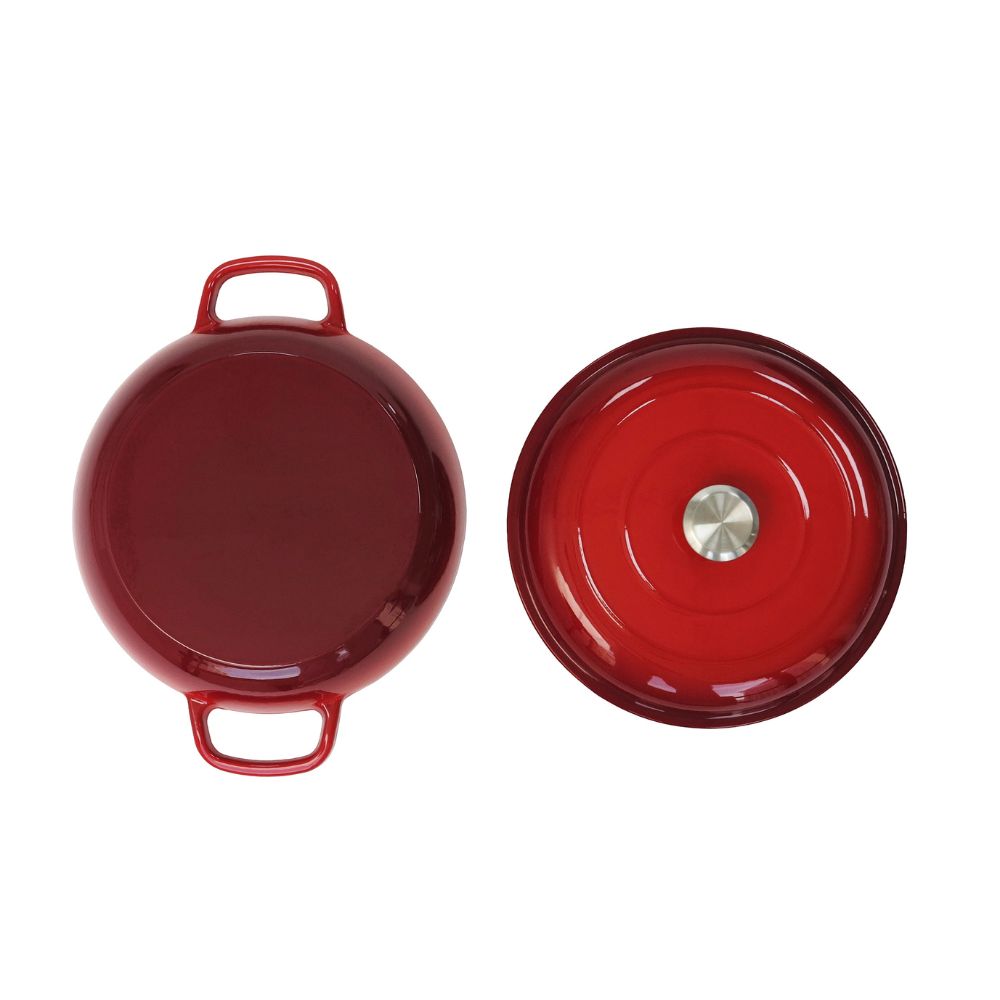 Conzept - Sautépanna gjutjärn 3,3 L Ø30 cm röd