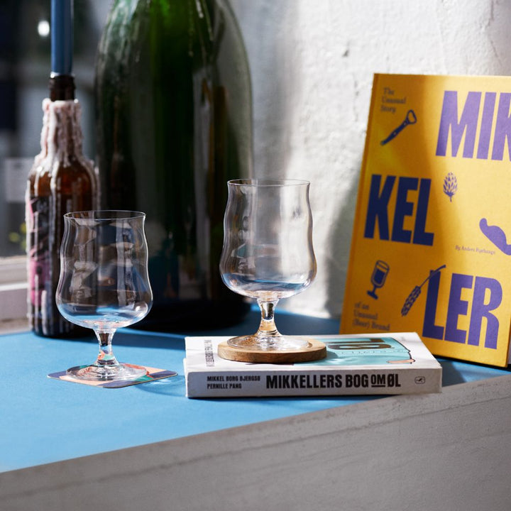 Holmegaard - Mikkeller Universalt ølglas 40 cl klar 2 stk.