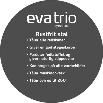 Eva trio - Slip-Let stekpanna 20 cm - Rostfritt stål