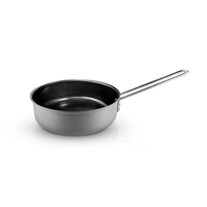 Eva Trio - Grey Line Sautépanna Ø 24 cm - Rostfritt stål - Slip-Let® beläggning
