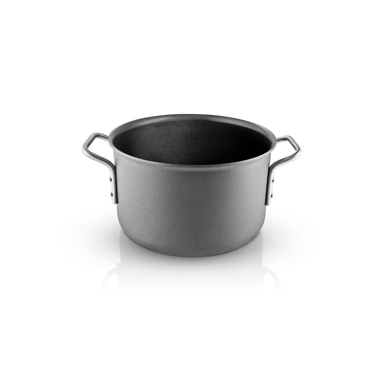 Eva Trio - Grey Line Pot 3,8 liter - Rostfritt stål - Slip-Let® beläggning