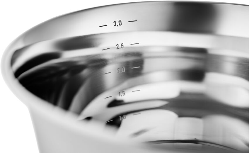 Eva Solo - Green Tools Blandarskål 3,3 liter - Rostfritt stål - Borstat stål