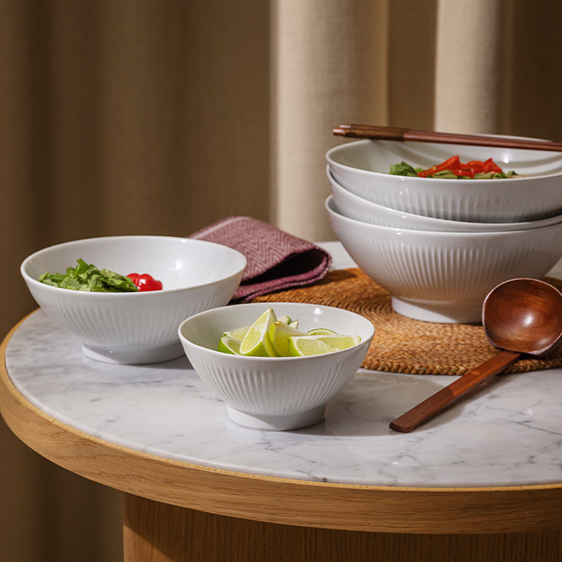 Eva Trio - Legio Nova Skål Ø 13 cm - Porslin - Vit