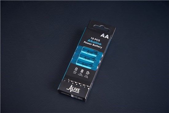 Alkaliskt batteri AA - 10 st