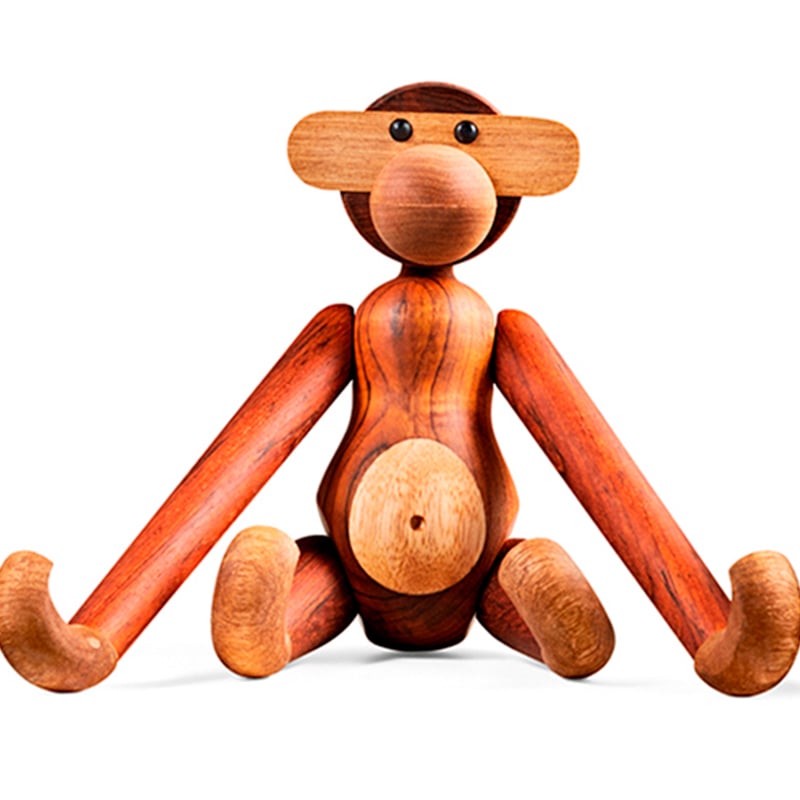 Kay Bojesen - Monkey large 47 cm teak/limba