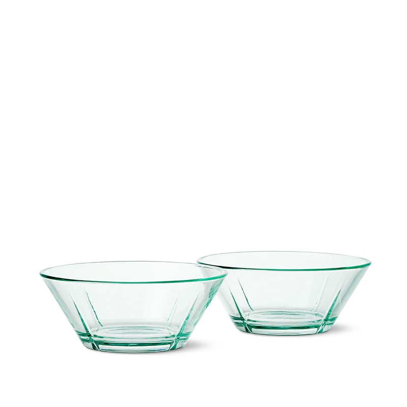 Rosendahl - Grand Cru Skål i återvunnet glas Ø15 cm klargrön 2 st.