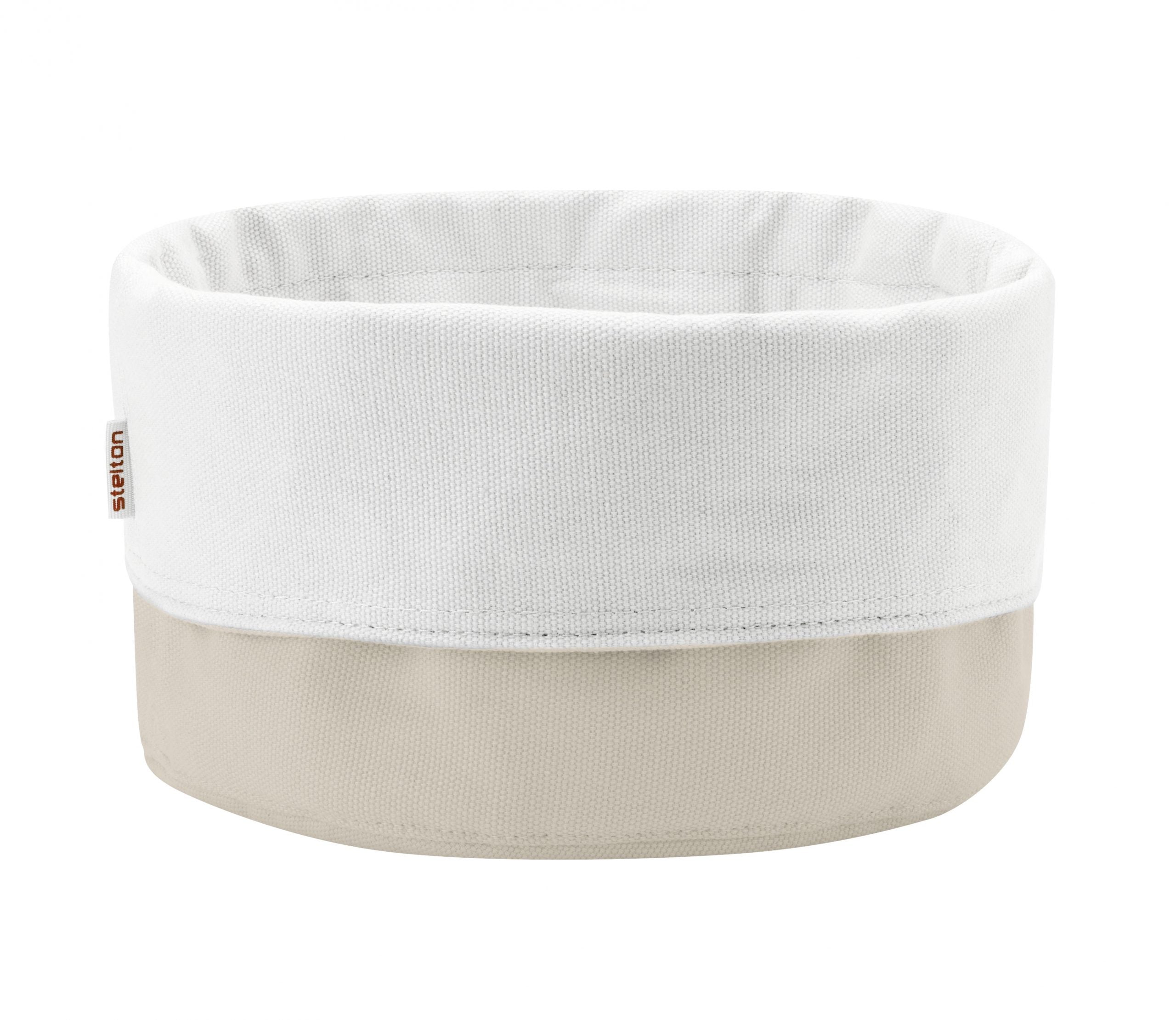 Stelton - Brödpåse, stor - Sand/Vit