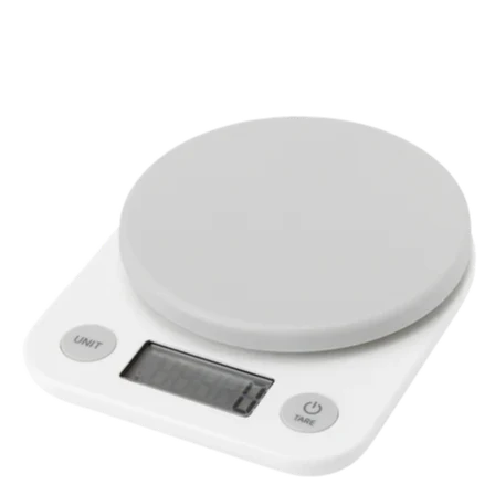 FOODIE köksvåg vit