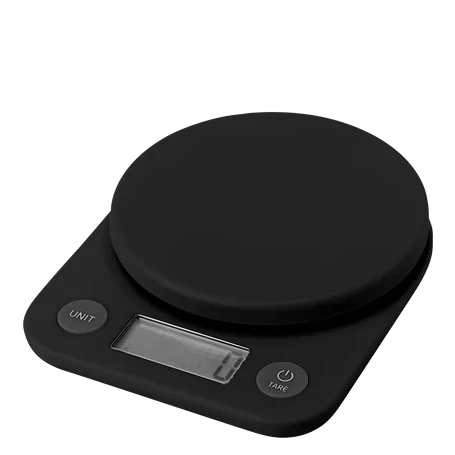 FOODIE köksvåg svart