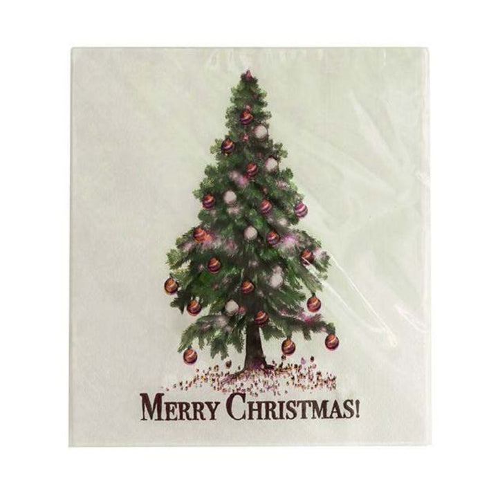 Juleservietter 20 stk. - Merry Christmas
