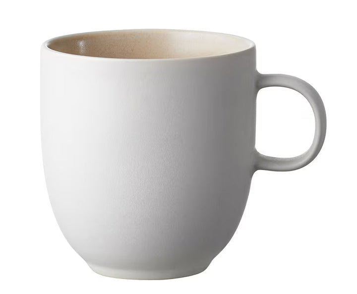 Studio Round - Mugg North 33 cl Matt vit/Matt sand