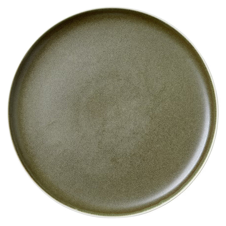 Studio Round - Mattallrik North 27 cm Matt vit/Matt mossa