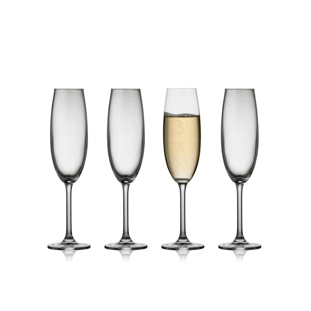 Lyngby glas - Juvel Champagneglas NEW 4 st.