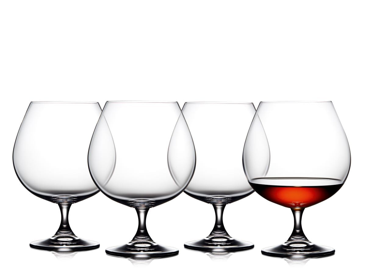 Lyngby Glas - Juvel Cognac glas - 4 st.