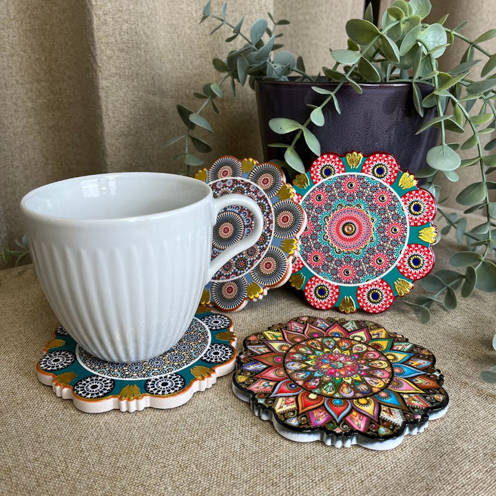 Glasdel i keramik 1 st. - assorterat motiv