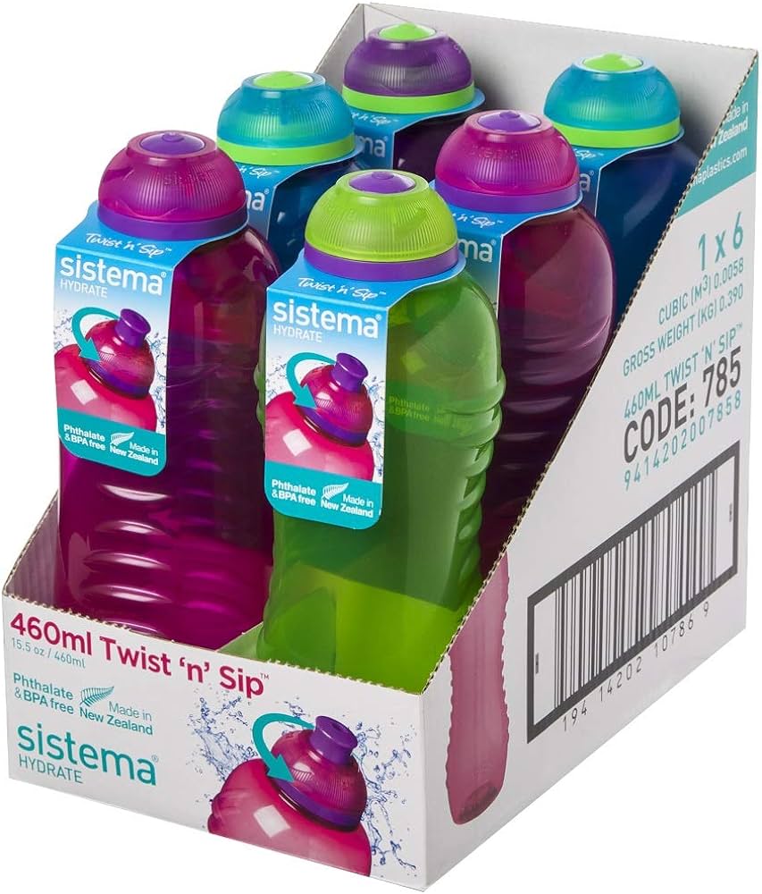 Sistema - Dryckesflaska 330 ml.Twist & Sip