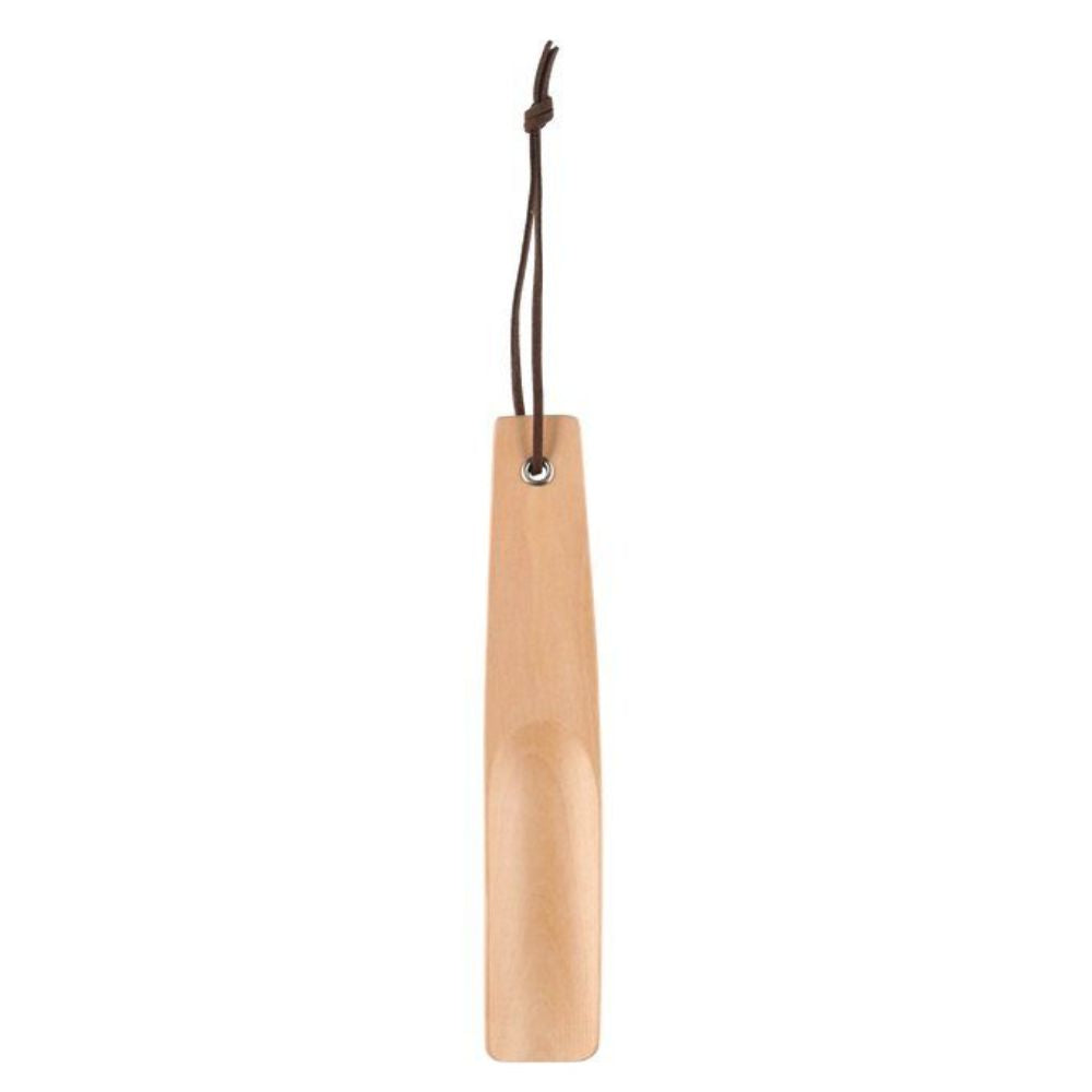 Skovhoorn i trä - natur - 22 cm