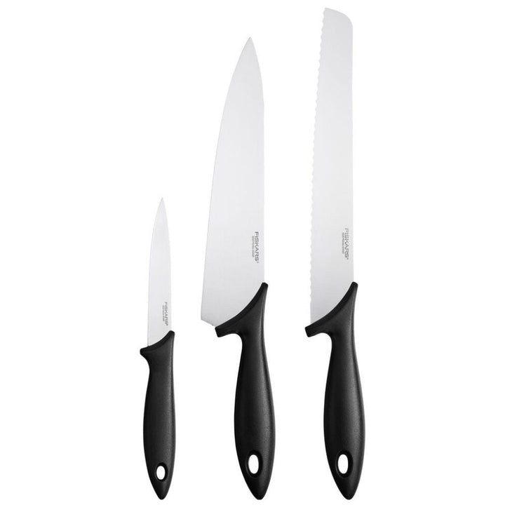 Fiskars Essential knivset 3 delar