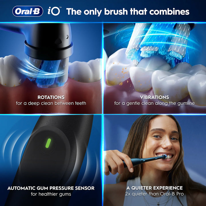 Oral B - Tandborste IO2 Black + reseetui