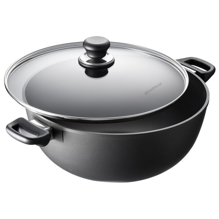 Scanpan - Soppa / Stekpanna med lock 7,5l/32 cm - Klassisk induktion