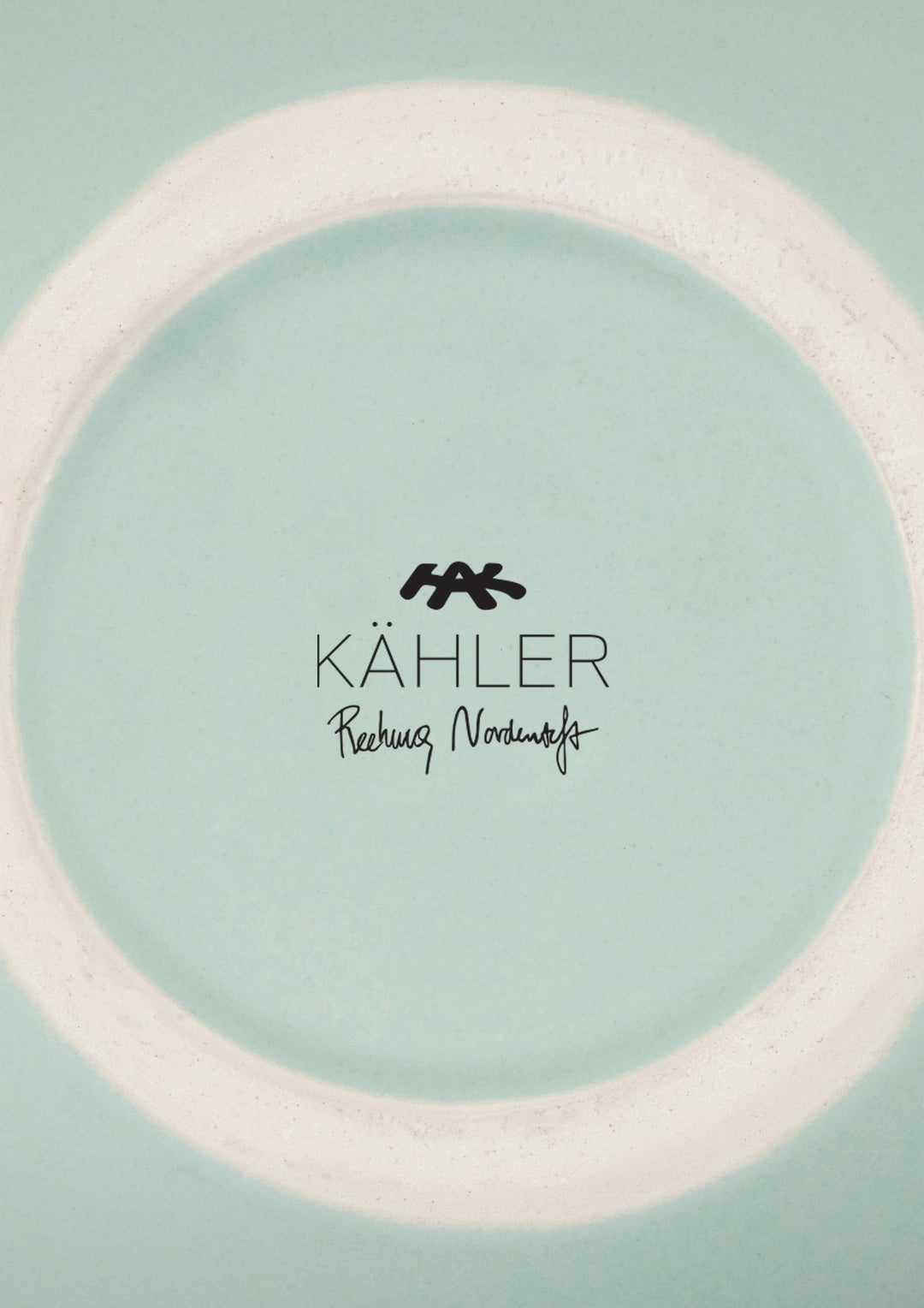 Kähler - Omaggio Vas H20 cm kräm/mint