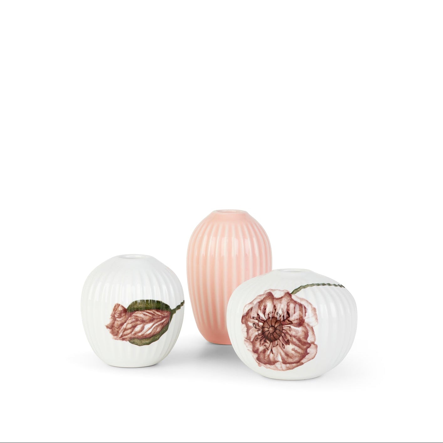 Kähler - Hammershøi Poppy Vas miniatyr - 3 st.