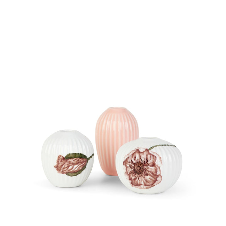 Kähler - Hammershøi Poppy Vas miniatyr - 3 st.