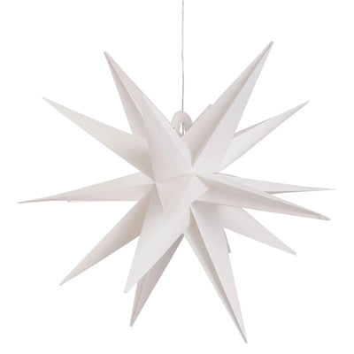 Dag - Star 3D 44x48x57 cm - IP44 med timer