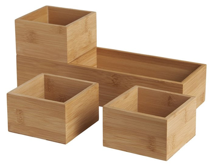 Dag - Förvaringsset bambu 4 st.