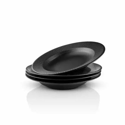 Eva Trio - Legio Nova Djup tallrik 22cm Svart