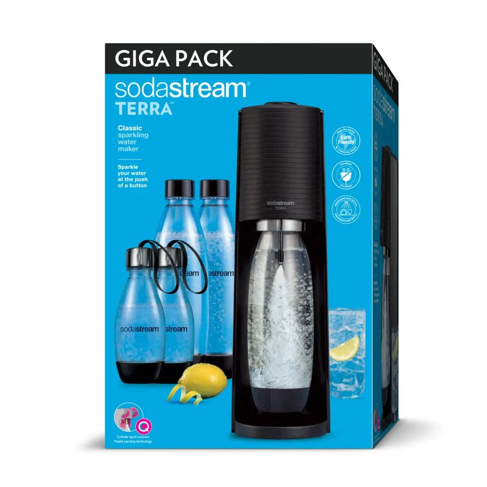 Sodastream - Terra Svart DWS Gigapack