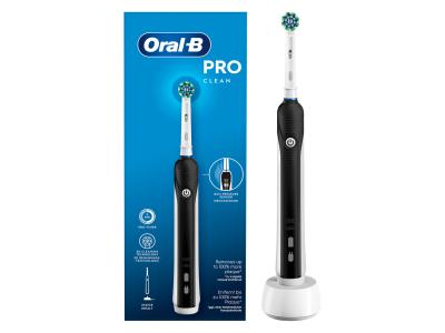 Oral B - Elektrisk tandborste Pro Clean Black - Crossaction