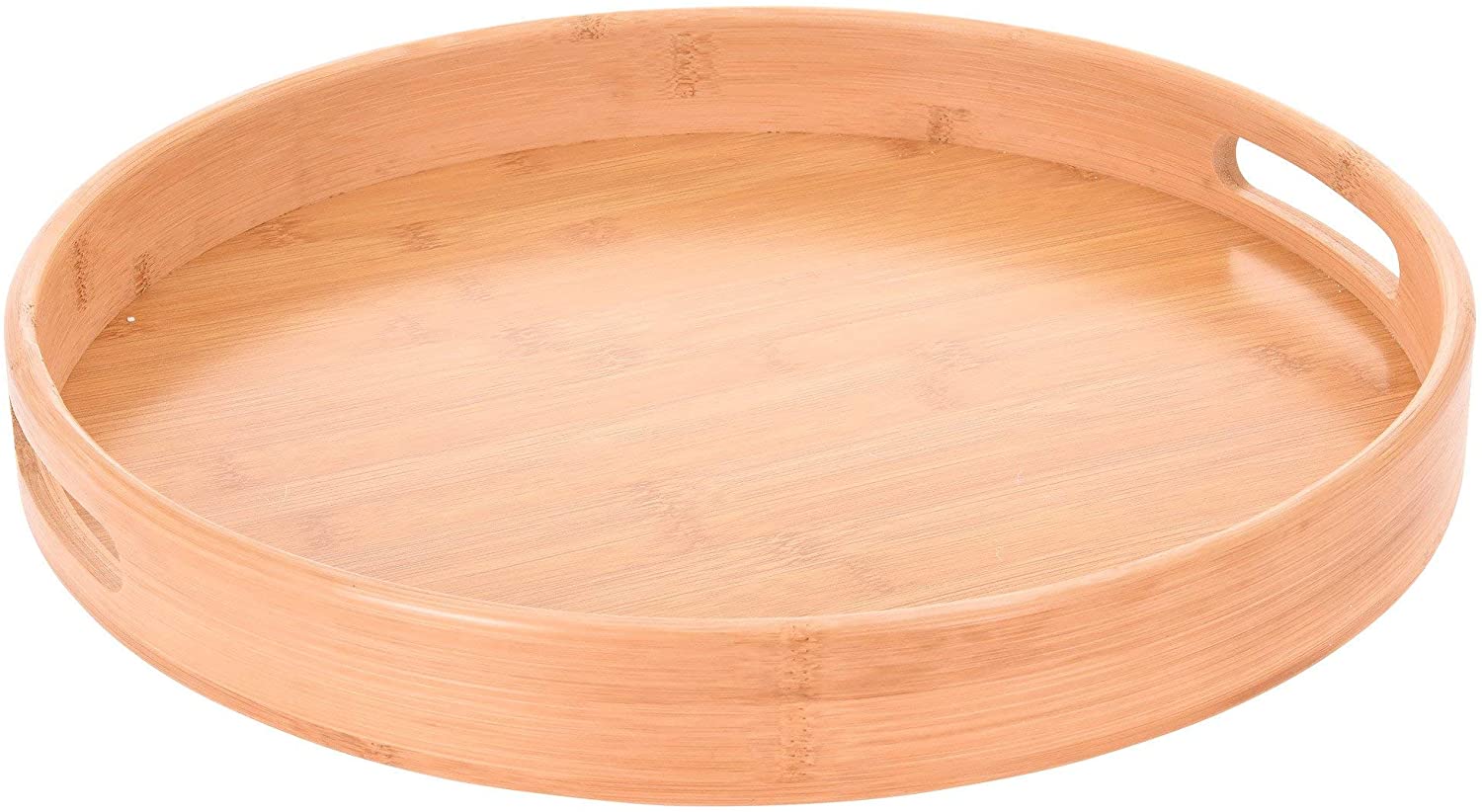 Utmärkt Husgeråd - Serveringsbricka - Rund i bambu Ø40 cm