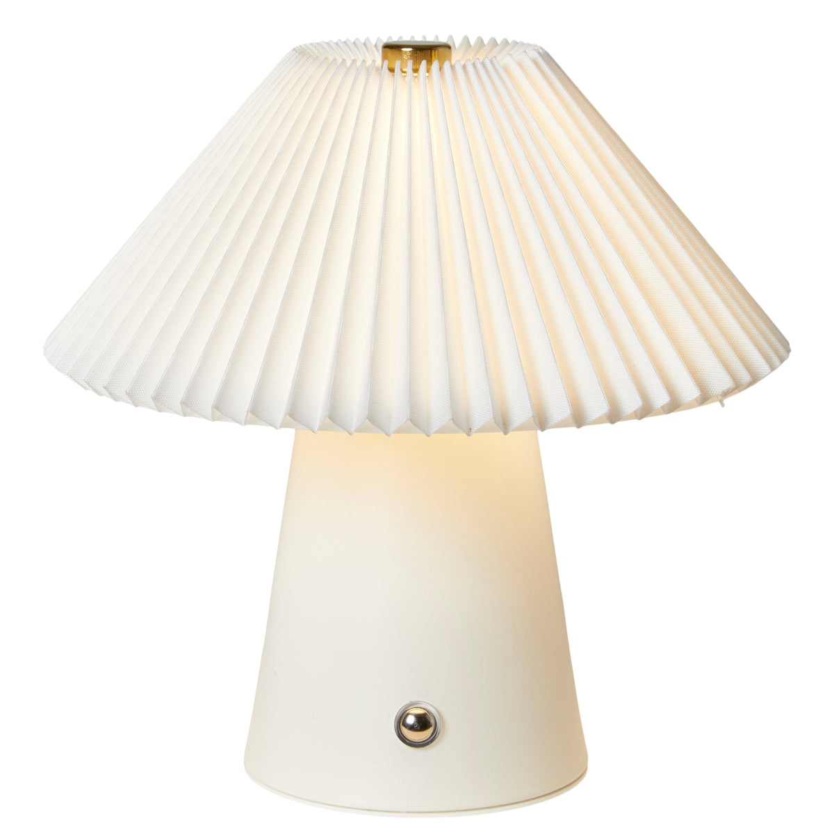 LED-touchlampa - vit