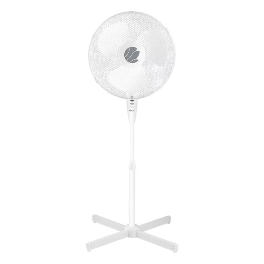 ECG - Golvfläkt 40 cm 3 hastigheter - Vit