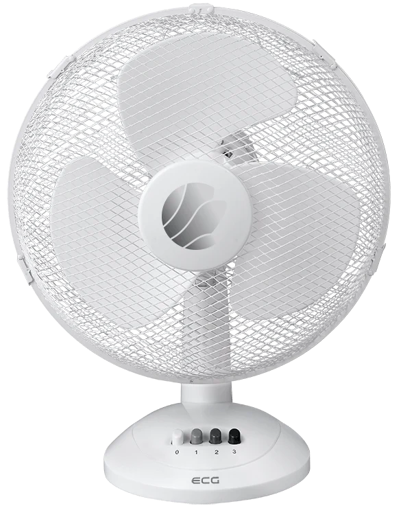 ECG FT 40a Bordventilator Ø40 cm – Hvid