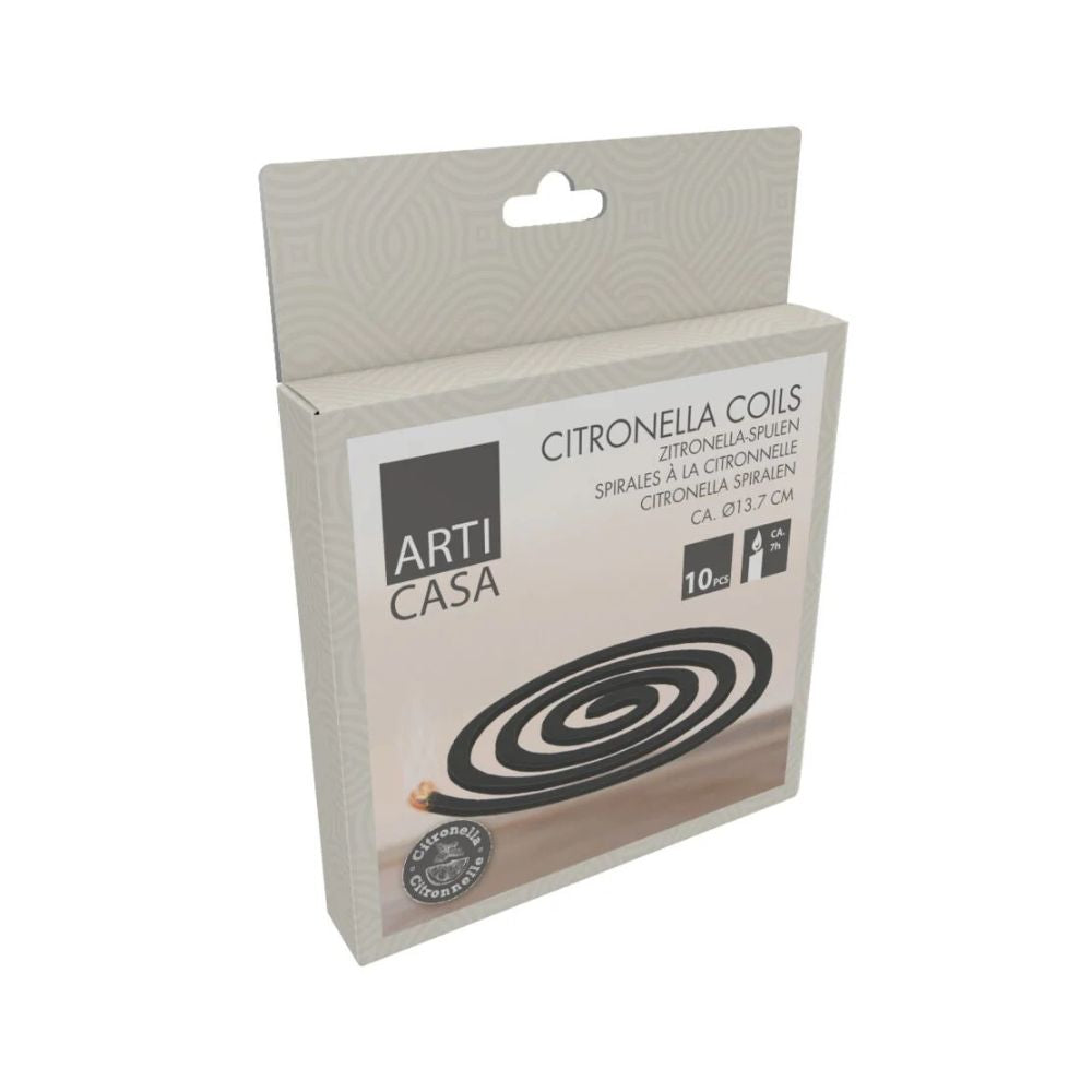 Myggeskræmmer citronella spiral - 10 stk.