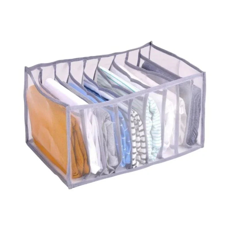 Alpina - Klädförvaring med 9 fack - 36x25x20