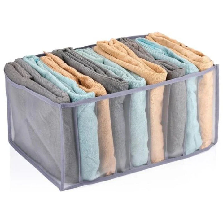 Alpina - Klädförvaring med 9 fack - 44 × 29 × 22 cm