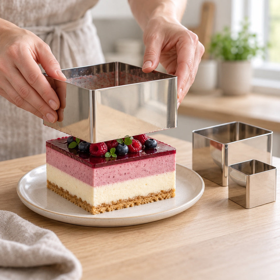 Bageringe sæt 3 stk. ass. i brug