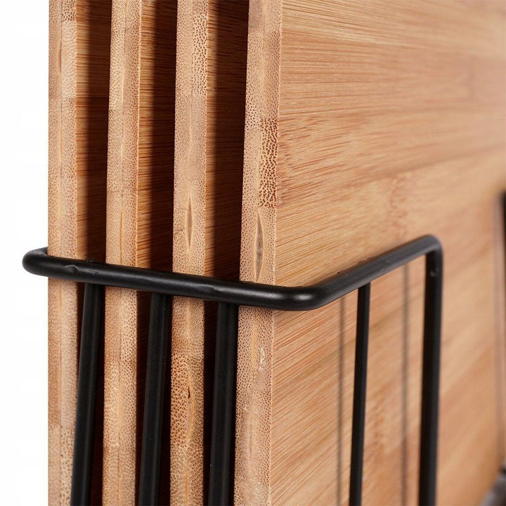 Excellent Houseware - Skärbrädesuppsättning 5 delar. Bambu