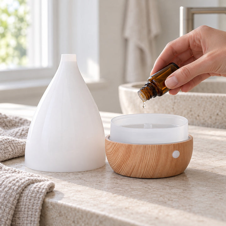 Aroma diffuser i brug