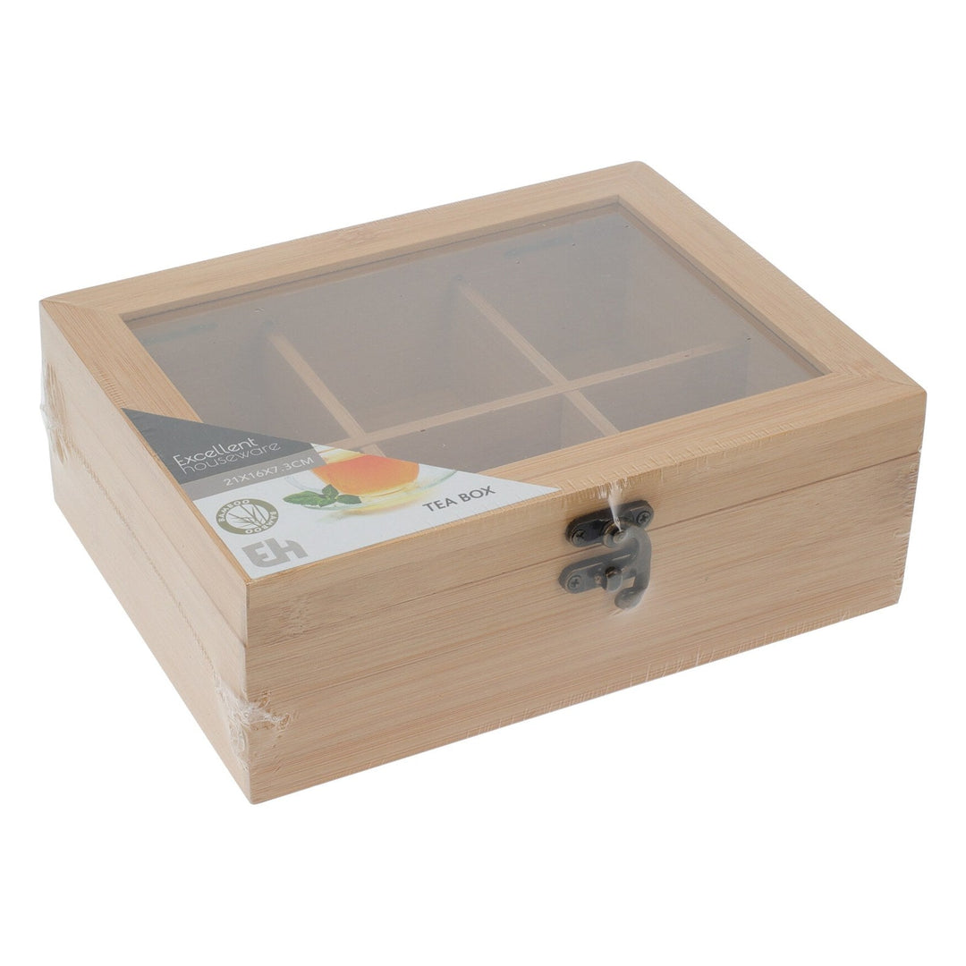 Teask i bambu 21x16 cm
