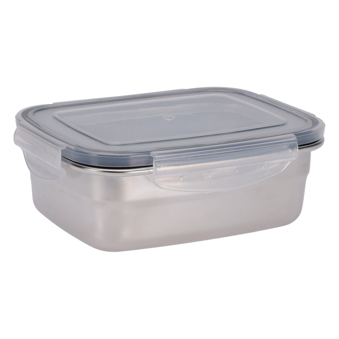 Förvaringslåda med lock - 500 ml - Stål