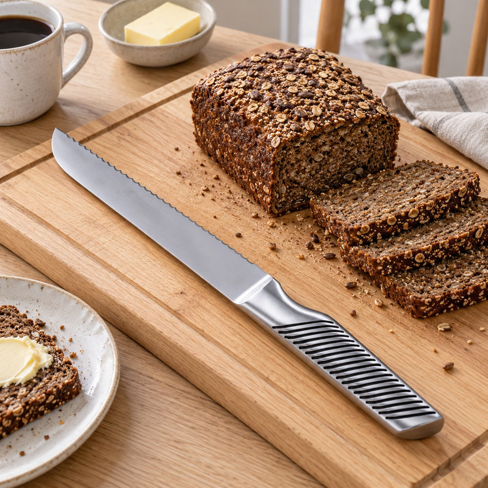 Brødkniv 34 cm derhjemme