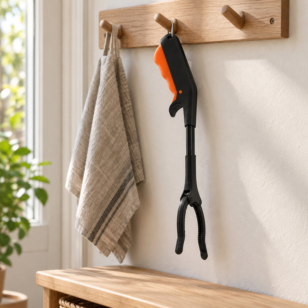 Gribetang 30 cm sort derhjemme