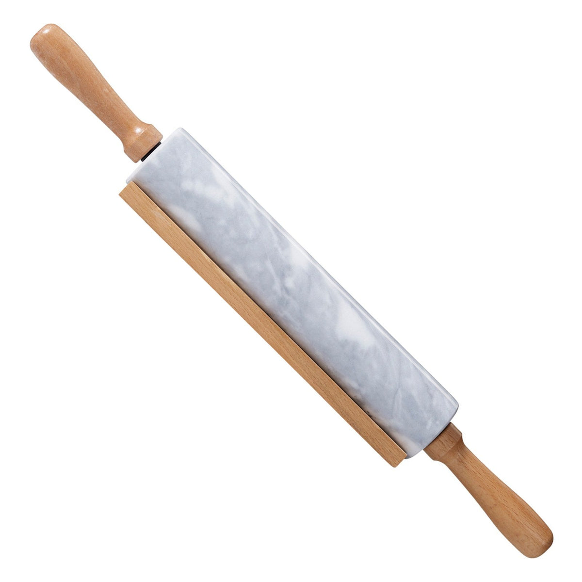 Kagerulle med holder - Marmor