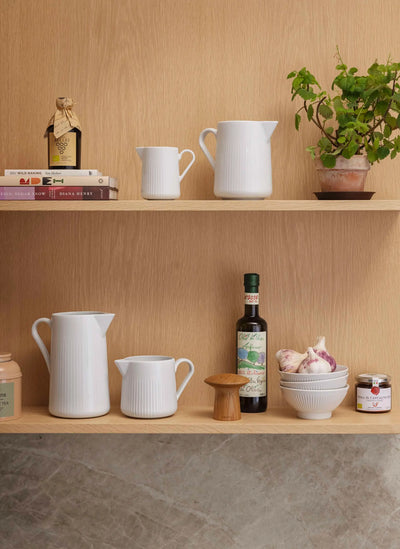 Eva Trio - Legio Nova Kanna med handtag 33 cl - Porslin - Vit
