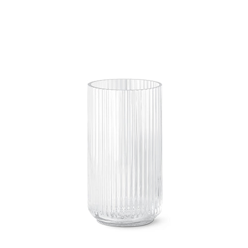 Lyngby - Vas 25 cm klart glas