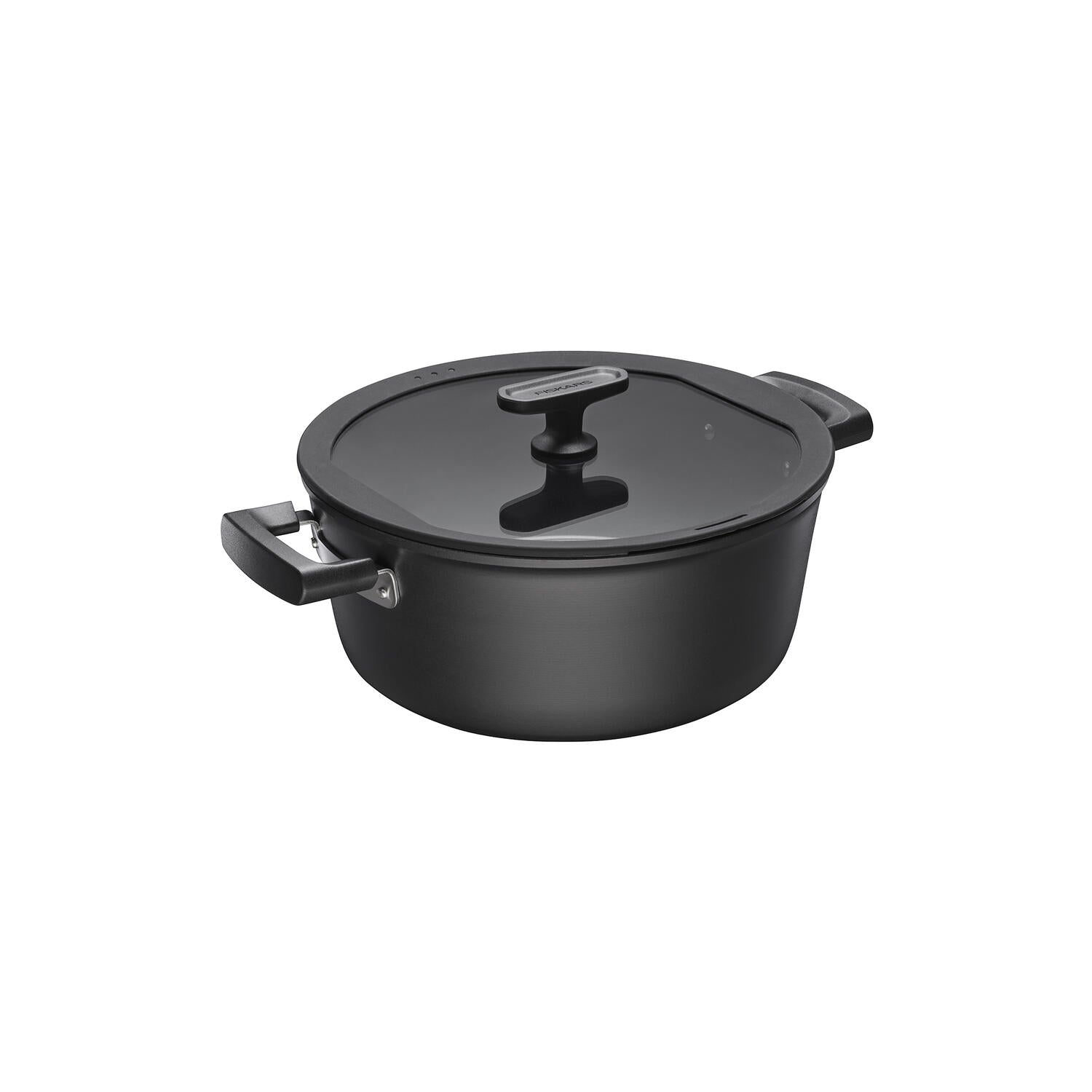 Fiskars - Hard Face Gryde 5 L, m/låg